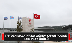 TFF’den Malatya’da Görev Yapan Polise Fair Play Ödülü