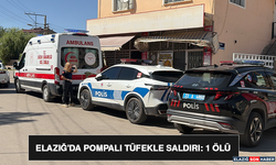 Elazığ'da Pompalı Tüfekle Saldırı: 1 Ölü