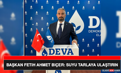 Başkan Fetih Ahmet Biçer: Suyu Tarlaya Ulaştırın