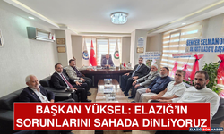 Başkan Yüksel: Elazığ’ın Sorunlarını Sahada Dinliyoruz