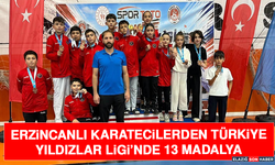Erzincanlı Karatecilerden Türkiye Yıldızlar Ligi’nde 13 Madalya