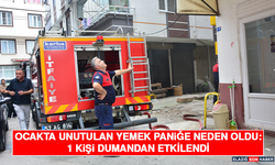 Ocakta Unutulan Yemek Paniğe Neden Oldu: 1 Kişi Dumandan Etkilendi