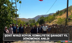 Şehit Niyazi Koyun, Kemaliye’de Şahadet Yıl Dönümünde Anıldı