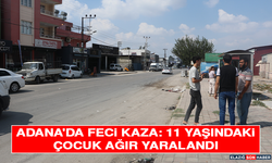 Adana'da Feci Kaza: 11 Yaşındaki Çocuk Ağır Yaralandı