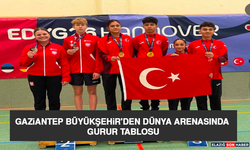 Gaziantep Büyükşehir'den Dünya Arenasında Gurur Tablosu