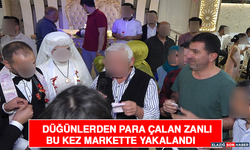 Düğünlerden Para Çalan Zanlı Bu Kez Markette Yakalandı