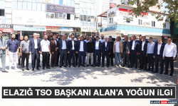 Elazığ Tso Başkanı Alan’a Yoğun İlgi
