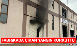Fabrikada Çıkan Yangın Korkuttu