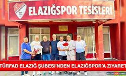 TÜRFAD Elazığ Şubesi’nden Elazığspor’a Ziyaret