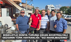 Bisikletle Dünya Turuna Çıkan Avustralyalı Gezginin Türk Hayranlığı: "Siz İnanılmazsınız"