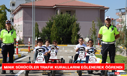 Minik Sürücüler Trafik Kurallarını Eğlenerek Öğrendi