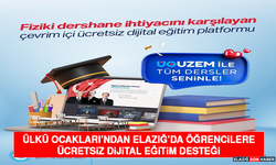 Ülkü Ocakları’ndan Elazığ’da Öğrencilere Ücretsiz Dijital Eğitim Desteği