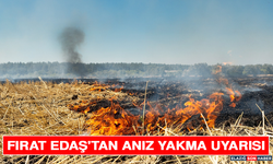 Fırat EDAŞ'tan Anız Yakma Uyarısı