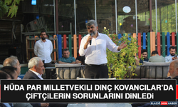 HÜDA PAR Milletvekili Faruk Kovancılar’da Çiftçilerin Sorunlarını Dinledi