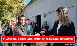 Elazığ’da Kadınlara Yönelik Farkındalık Eğitimi