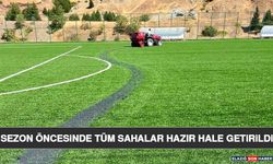 Sezon Öncesinde Tüm Sahalar Hazır Hale Getirildi