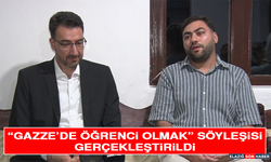 “Gazze’de Öğrenci Olmak” Söyleşisi Gerçekleştirildi