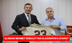 İş İnsanı Mehmet Özbulut’tan Elazığspor’a Ziyaret