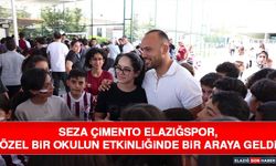 Seza Çimento Elazığspor, Özel Bir Okulun Etkinliğinde Bir Araya Geldi