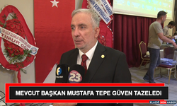 Mevcut Başkan Mustafa Tepe Güven Tazeledi