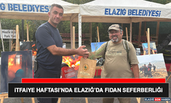 İtfaiye Haftası’nda Elazığ’da Fidan Seferberliği