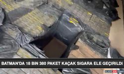 Batman'da 18 Bin 380 Paket Kaçak Sigara Ele Geçirildi
