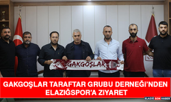 Gakgoşlar Taraftar Grubu Derneği’nden Elazığspor’a Ziyaret