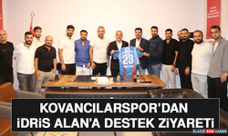 Kovancılarspor’dan İdris Alan’a Destek Ziyareti