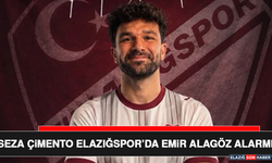 Seza Çimento Elazığspor’da Emir Alagöz Alarmı