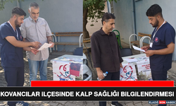 Kovancılar İlçesinde Kalp Sağlığı Bilgilendirmesi
