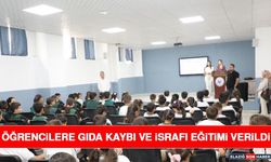 Öğrencilere Gıda Kaybı ve İsrafı Eğitimi Verildi