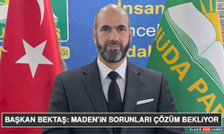 Başkan Bektaş: Maden’in Sorunları Çözüm Bekliyor