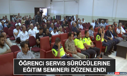 Öğrenci Servis Sürücülerine Eğitim Semineri Düzenlendi