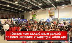 TÜBİTAK 4007 Elazığ Bilim Şenliği 13 Binin Üzerinde Ziyaretçiyi Ağırladı