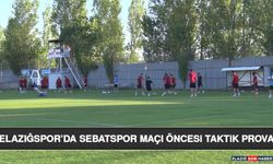 Elazığspor’da Sebatspor Maçı Öncesi Taktik Prova