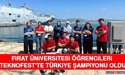 Fırat Üniversitesi Öğrencileri TEKNOFEST’te Türkiye Şampiyonu Oldu