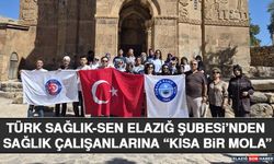 Türk Sağlık-Sen Elazığ Şubesi’nden Sağlık Çalışanlarına “Kısa Bir Mola”