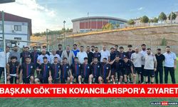 Başkan Gök’ten Kovancılarspor’a Ziyaret