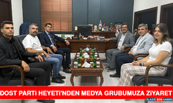 Dost Parti Heyeti'nden Medya Grubumuza Ziyaret