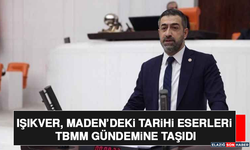 Işıkver, Maden’deki Tarihi Eserleri TBMM Gündemine Taşıdı