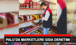 Palu’da Marketlere Gıda Denetimi