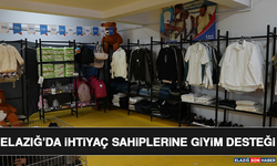Elazığ’da İhtiyaç Sahiplerine Giyim Desteği