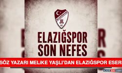Söz Yazarı Melike Yaşlı’dan Elazığspor Eseri