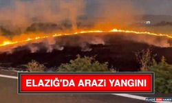 Elazığ'da Arazi Yangını