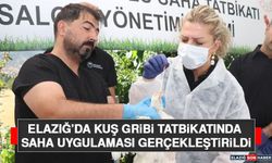 Elazığ’da Kuş Gribi Tatbikatında Saha Uygulaması Gerçekleştirildi