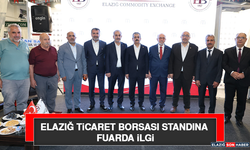 Elazığ Ticaret Borsası Standına Fuarda İlgi