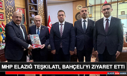 MHP Elazığ Teşkilatı, Bahçeli’yi Ziyaret Etti
