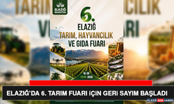 Elazığ’da 6. Tarım Fuarı İçin Geri Sayım Başladı
