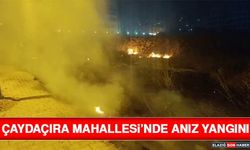 Çaydaçıra Mahallesi’nde Anız Yangını