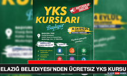 Elazığ Belediyesi’nden Ücretsiz YKS Kursu